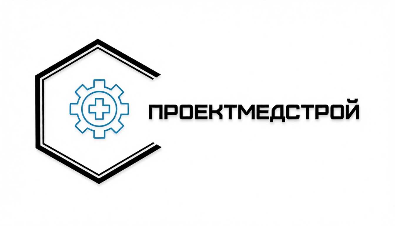 Логотип ПроектМедСтрой